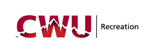 A logo for CWU that says "CWU | Recreation"